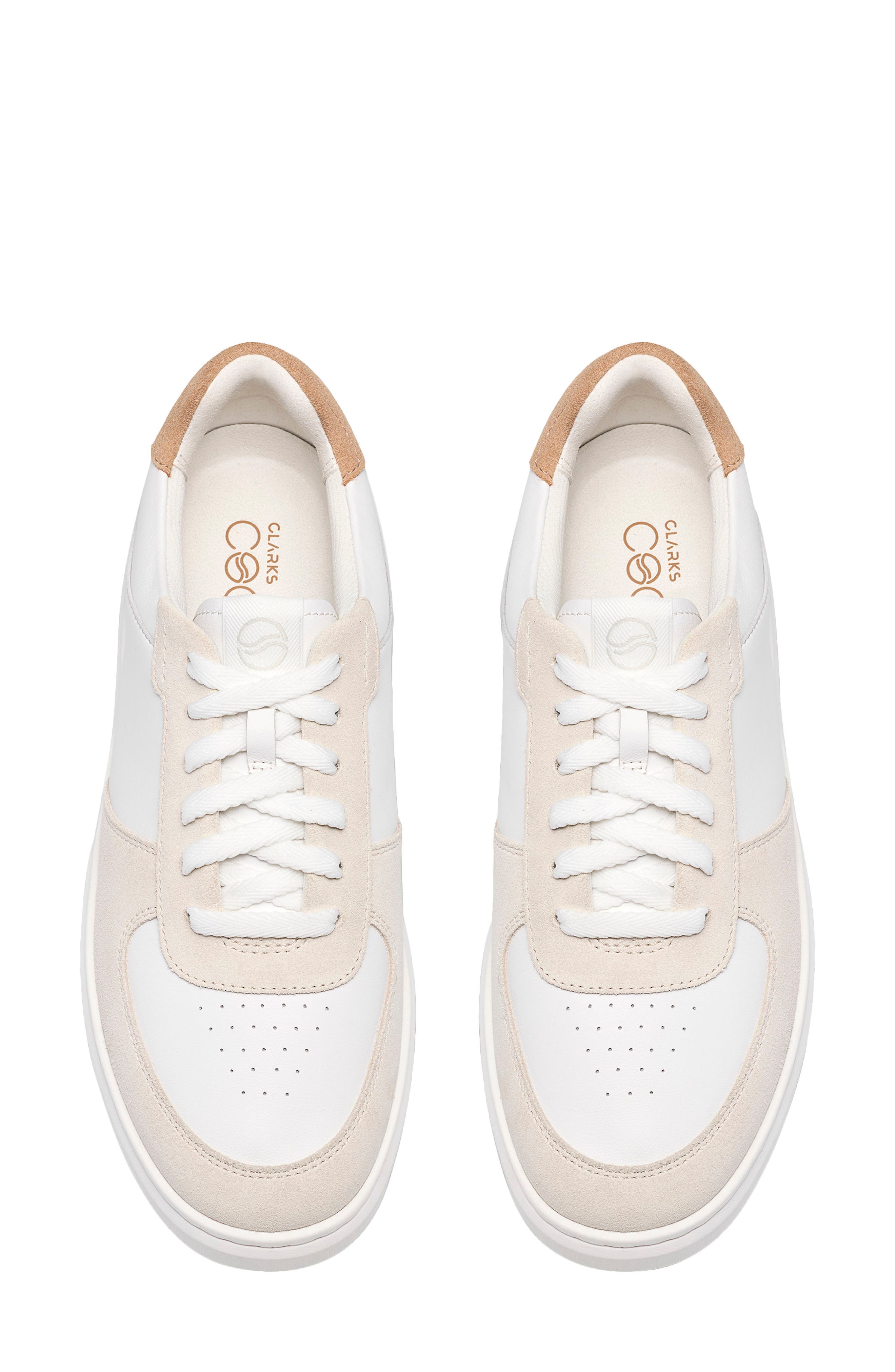 Code C Court Sneaker, Alternate, color, WHITE COMBO
