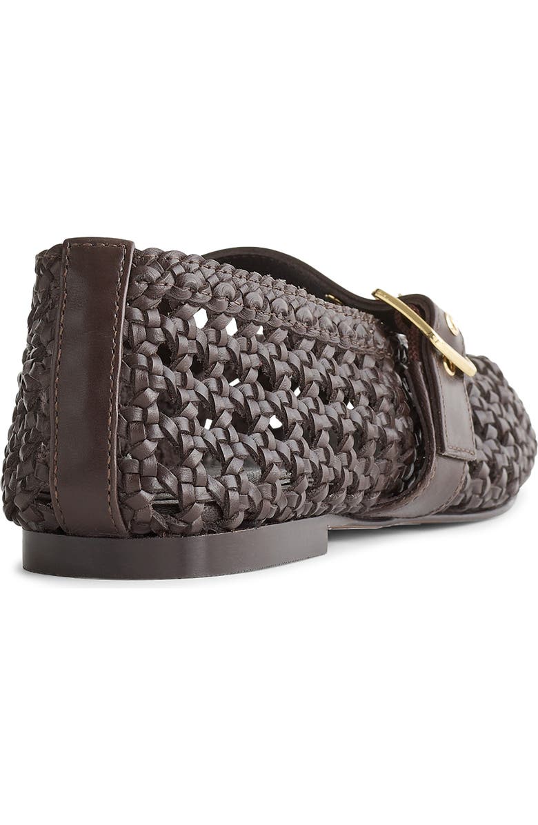 Madewell The Remy Mary Jane Flat, Alternate, color, Dark Carob