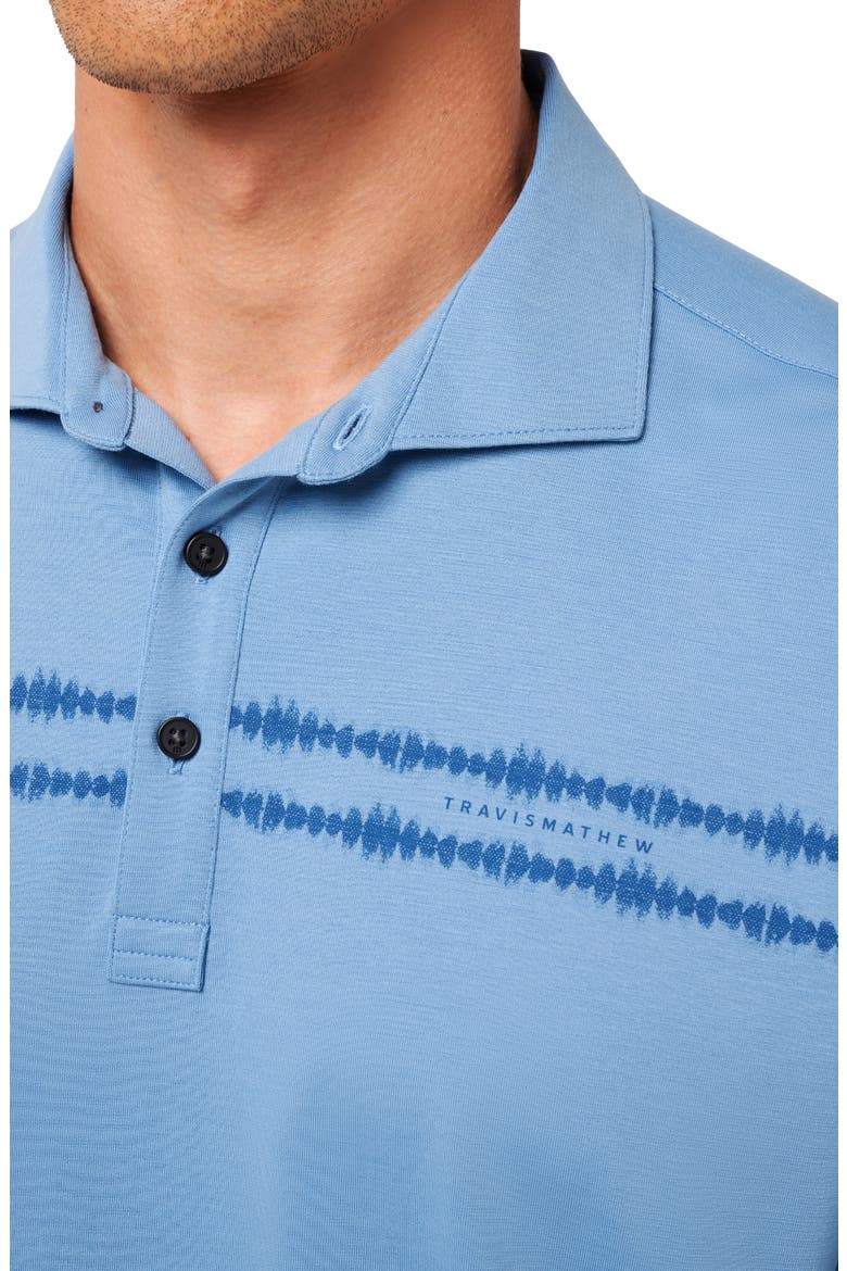 Sunbeam Chest Stripe Polo, Alternate, color, PACIFIC COAST