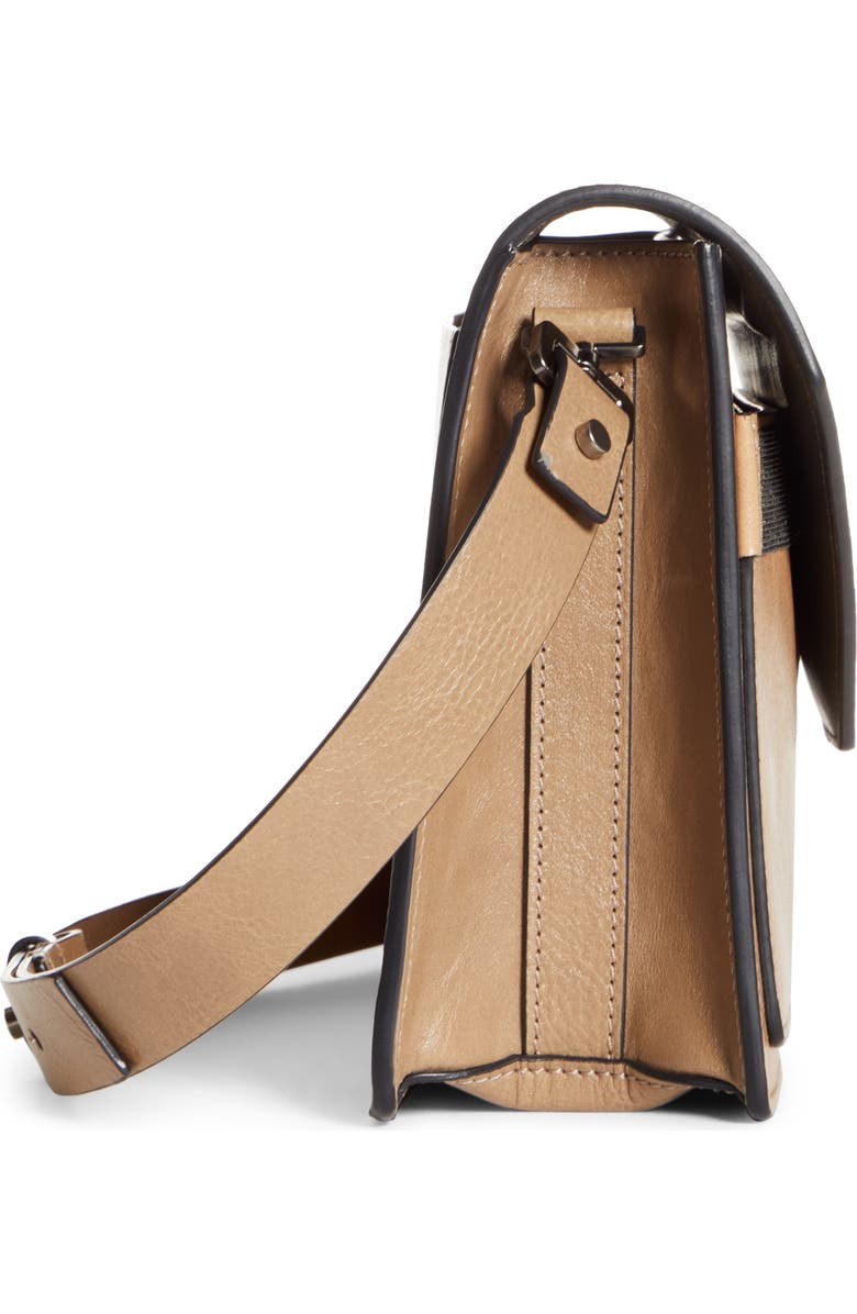 Brunello Cucinelli Monili Bead Leather Crossbody Bag, Alternate, color,