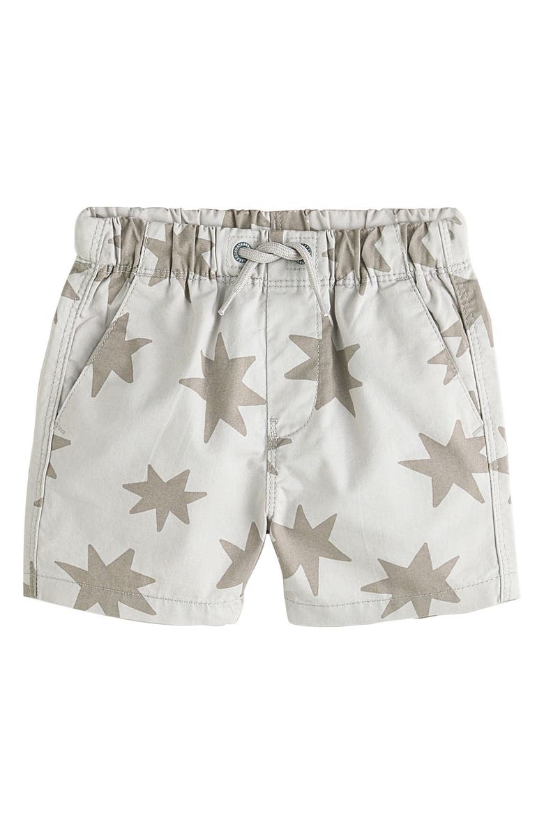 NEXT Kids' Set of 3 Assorted Cotton Shorts, Alternate, color, Brown