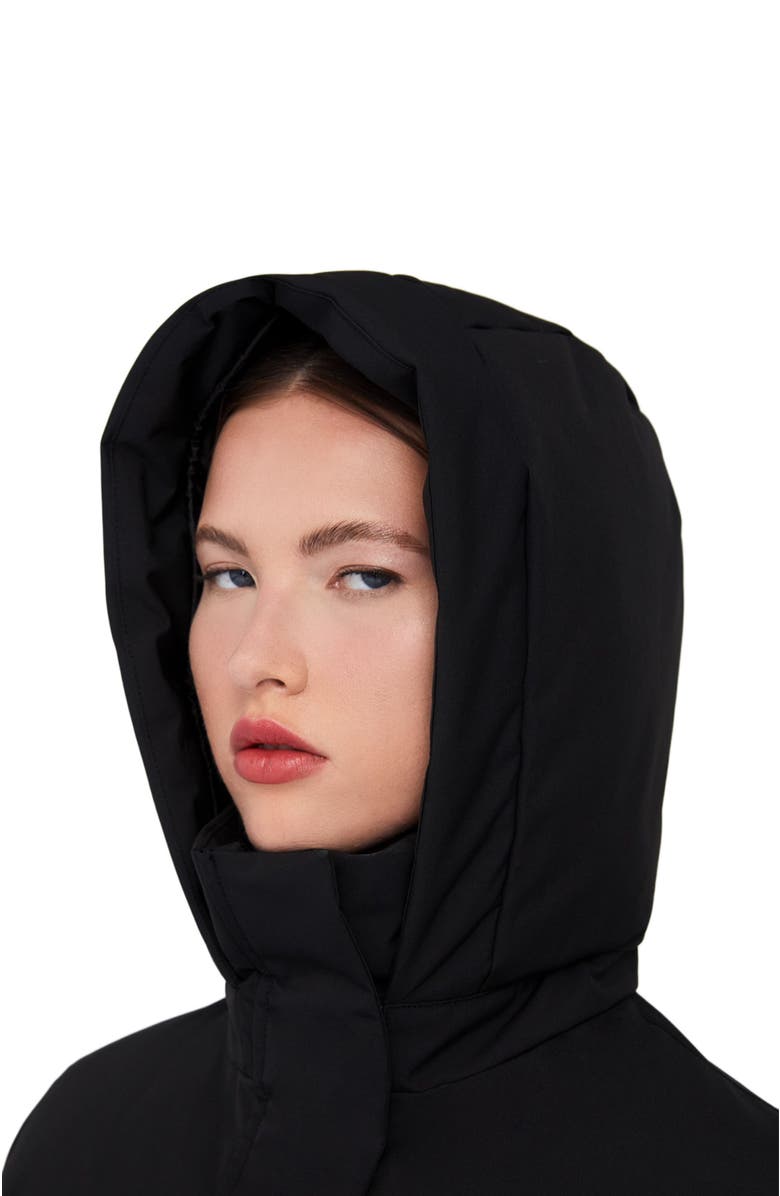 Quartz Co. GENIA | Hooded Down Winter Jacket, Alternate, color,