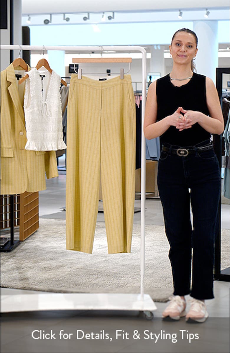 Stripe Wide Leg Pants, sales video thumbnail