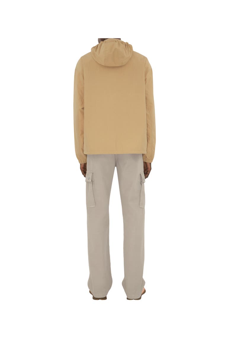 Burberry Nylon Cotton Hooded Jacket, Alternate, color, 