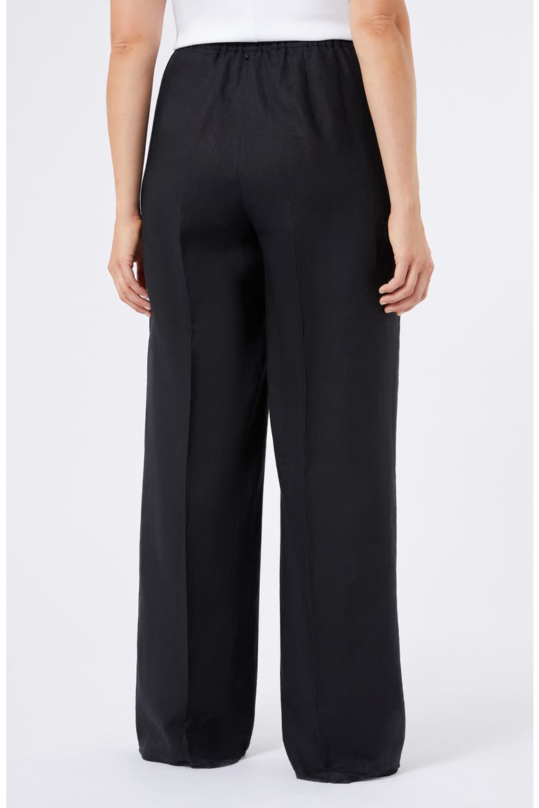 Ciurma Linen Drawstring Pants, Alternate, color, BLACK