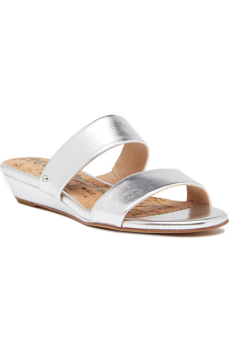 Sam Edelman Lanelle Metallic Slide Sandal, Main, color,