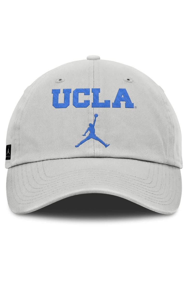 Men's Jordan Brand Gray UCLA Bruins 2025 On-Field Gameday Club Adjustable Hat, Alternate, color, Gray