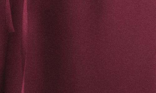Mango Tarida Frayed Linen Wide Leg Pants In Red
