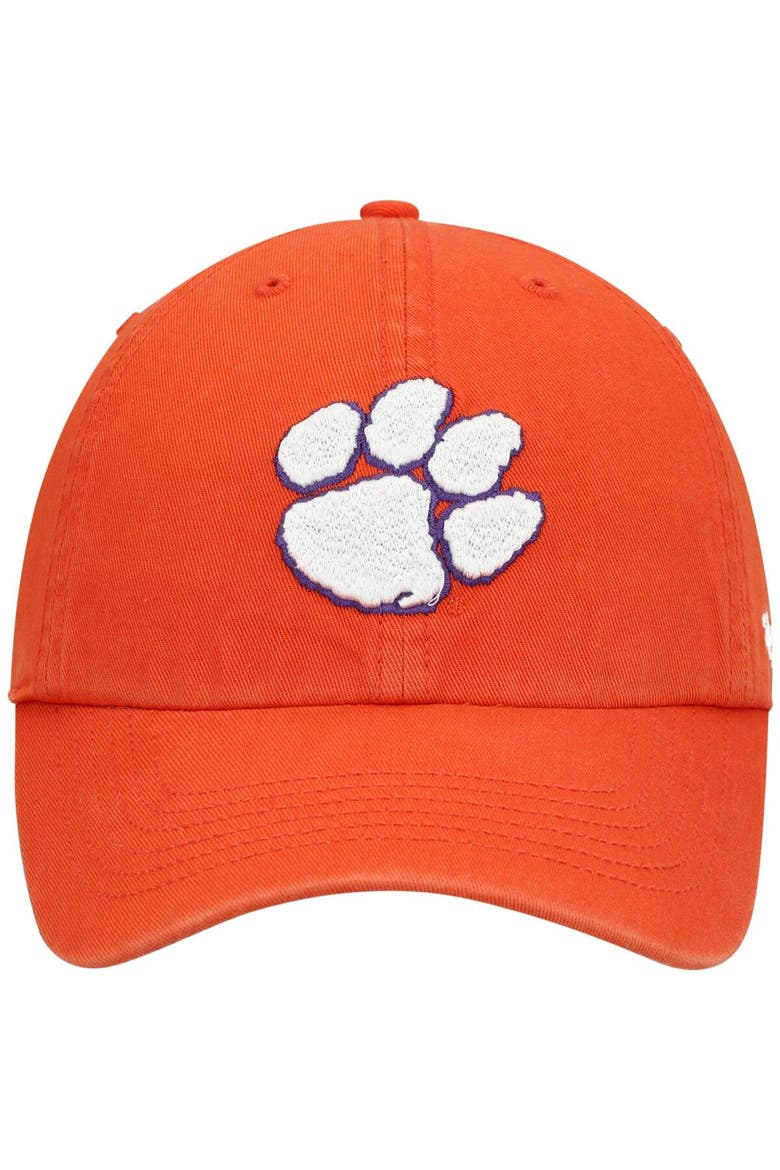 Men's '47 Orange Clemson Tigers Team Franchise Fitted Hat, Alternate, color, Orange