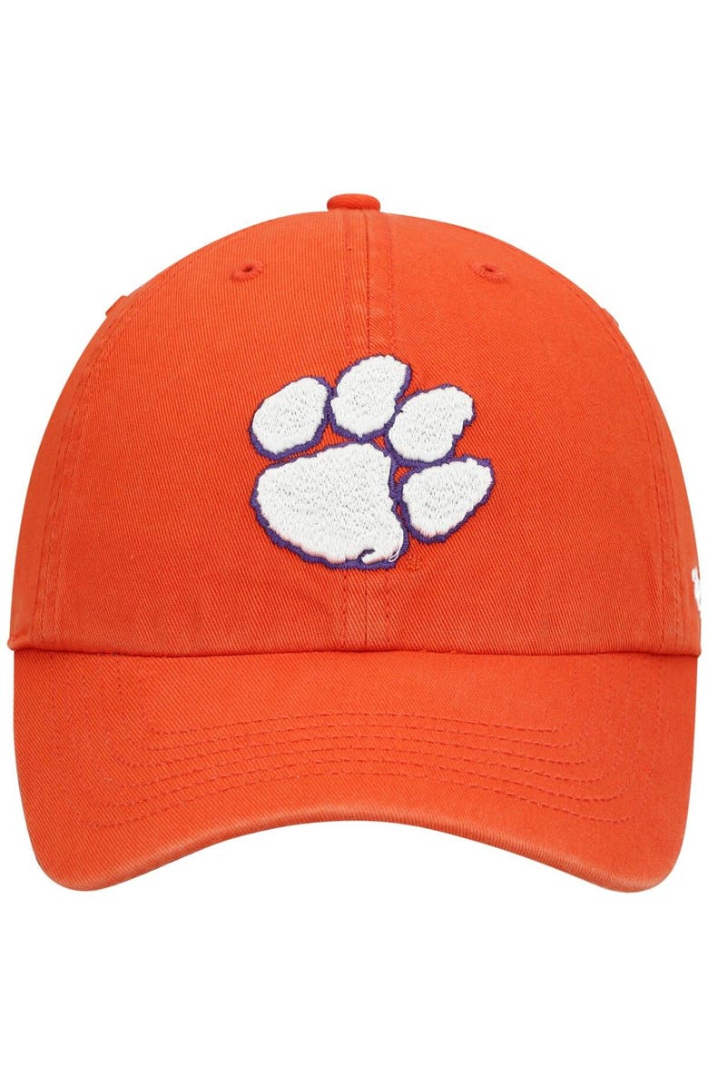 '47 Men's '47 Orange Clemson Tigers Team Franchise Fitted Hat, Alternate, color,