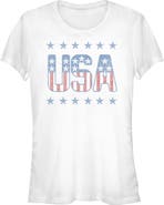 Lost Gods Juniors Lost Gods USA Athletic Stars T Shirt
