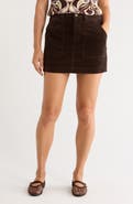 Sanctuary Corduroy Gold Coast Miniskirt
