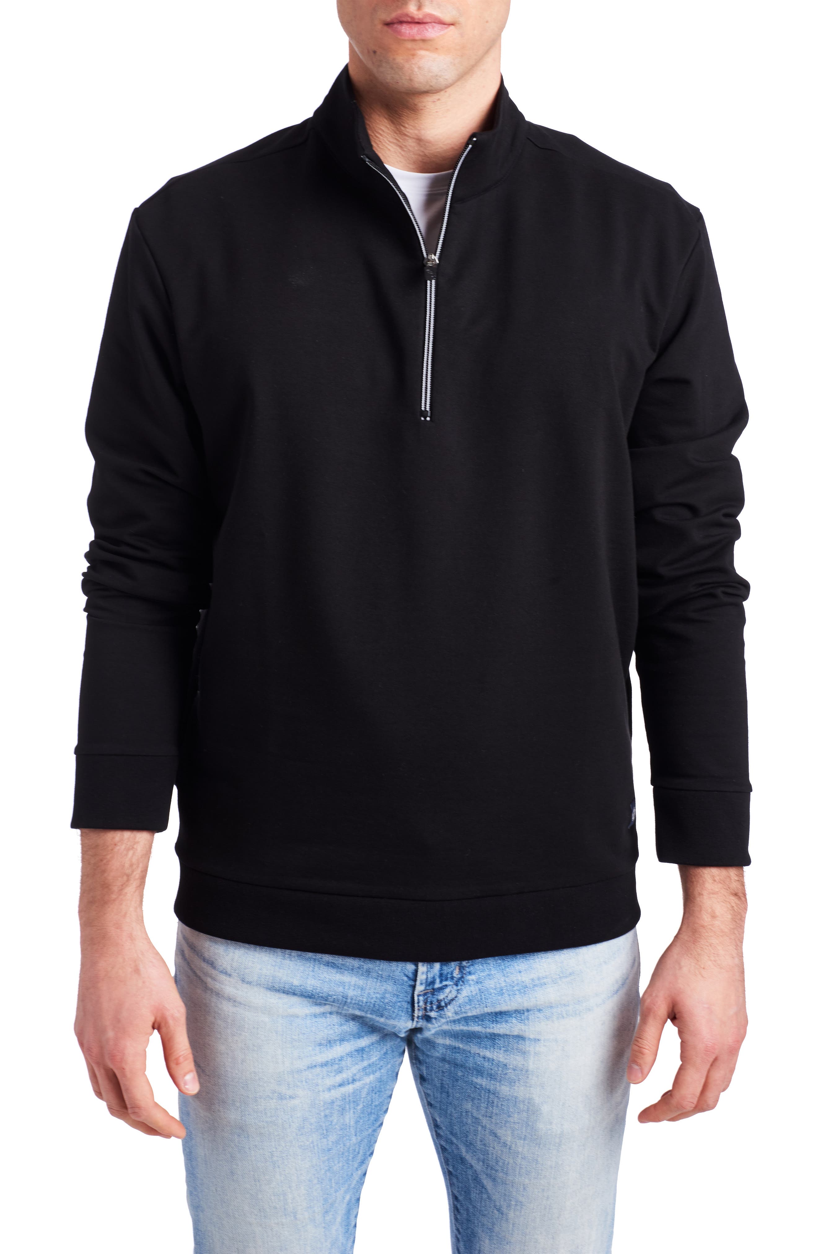 PINO BY PINOPORTE Mario Quarter Zip Sweatshirt