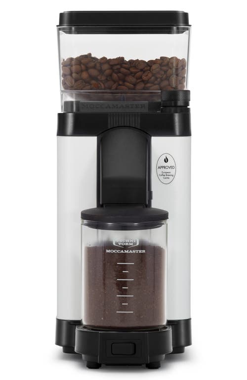 Moccamaster KM5 Burr Coffee Grinder in Matte White  product