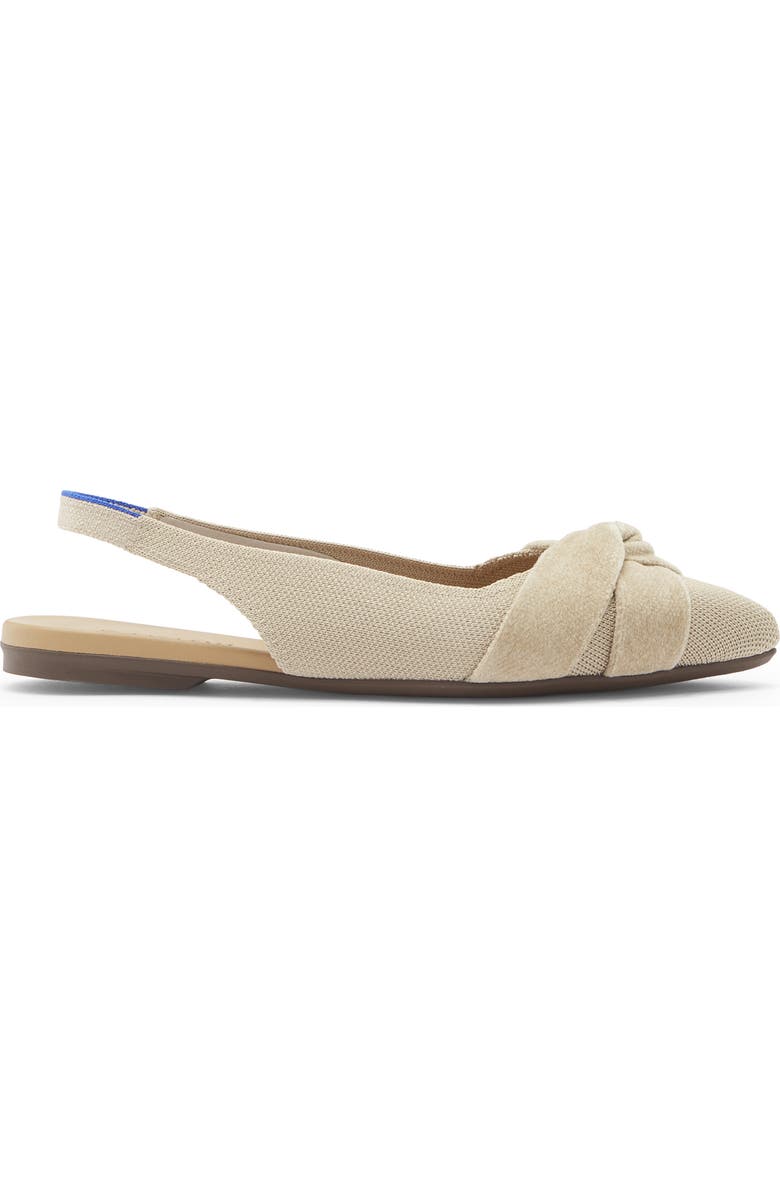 Rothy's The Twist Point Slingback, Alternate, color, Brioche