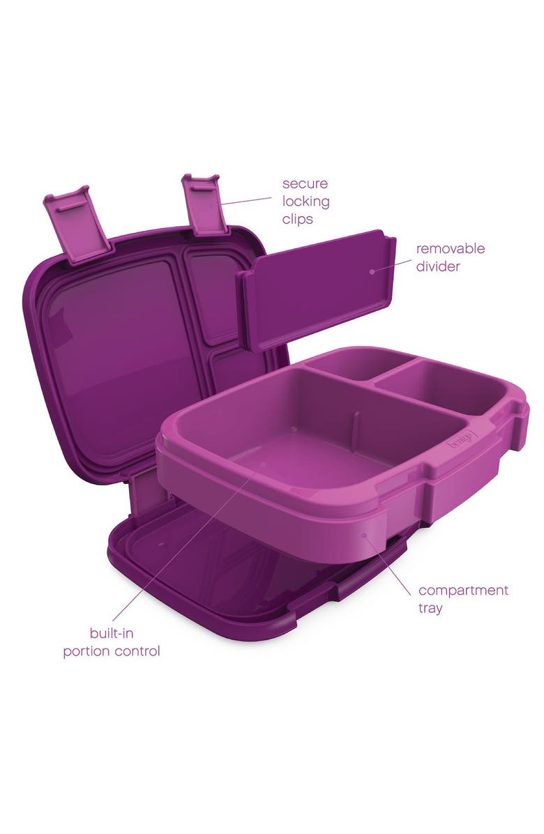 BENTGO Fresh Leakproof Lunch Box - Red, Alternate, color, Purple