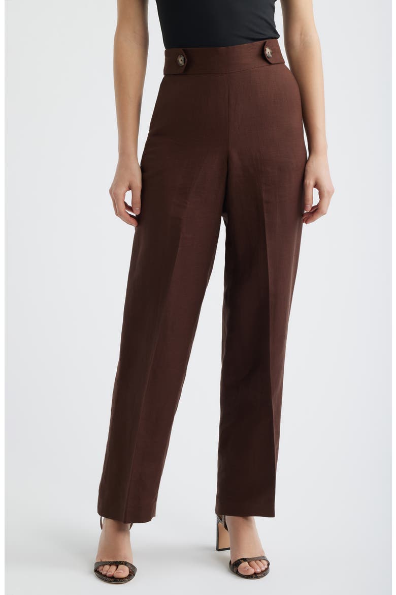 Pull-On Crop Wide Leg Pants (Women) | Nordstrom