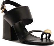Schutz Mandy Ankle Strap Block Heel Sandal