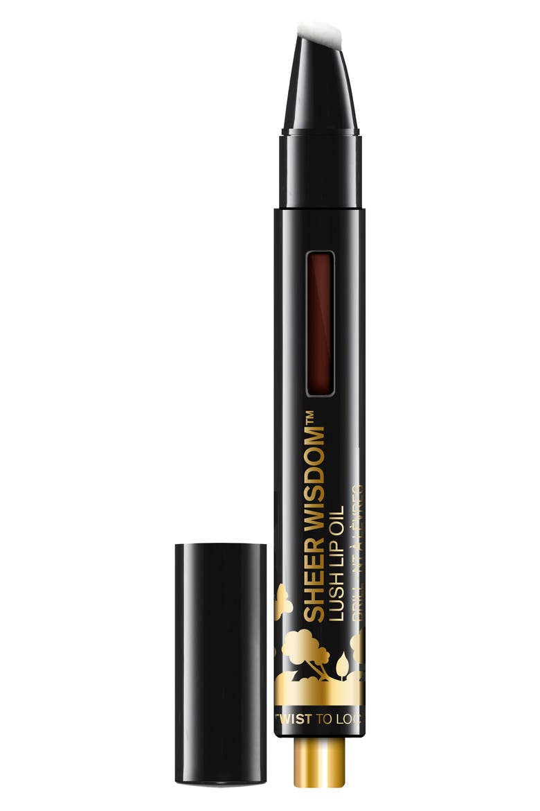 Sheer Wisdom Lip Oil, Main, color, ROYAL BLOOD