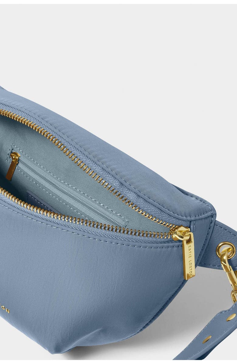 Katie Loxton Nylon-Luxe Belt Bag, Alternate, color, Blue Skye