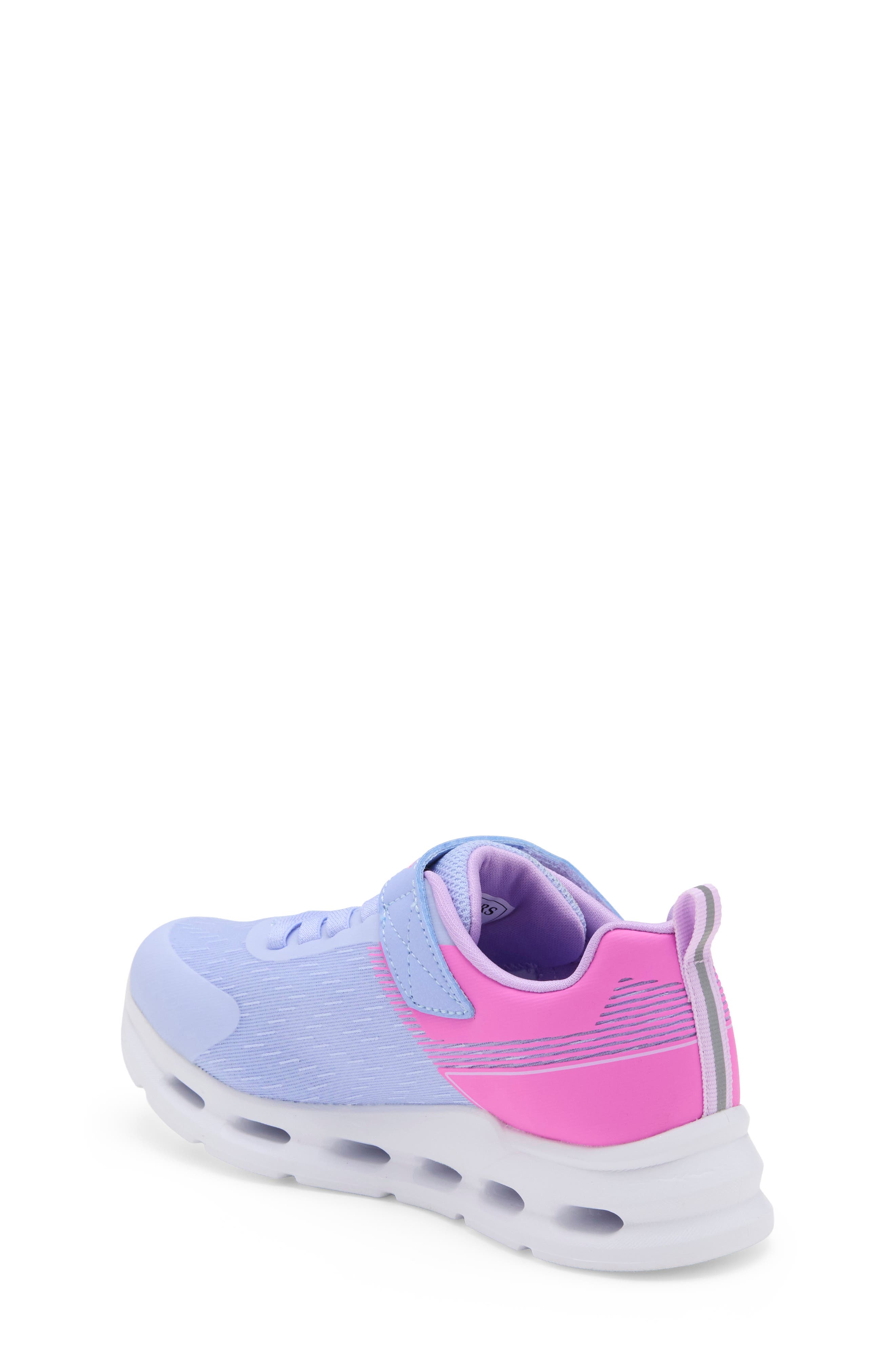 Kids' Glide-Step Lights Sneaker, Alternate, color, LVMT