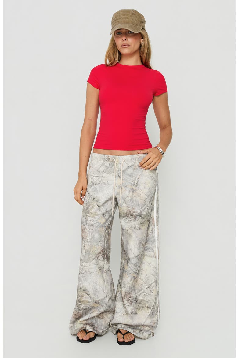Kennah Wide Leg Sweatpants, Alternate, color, CAMO