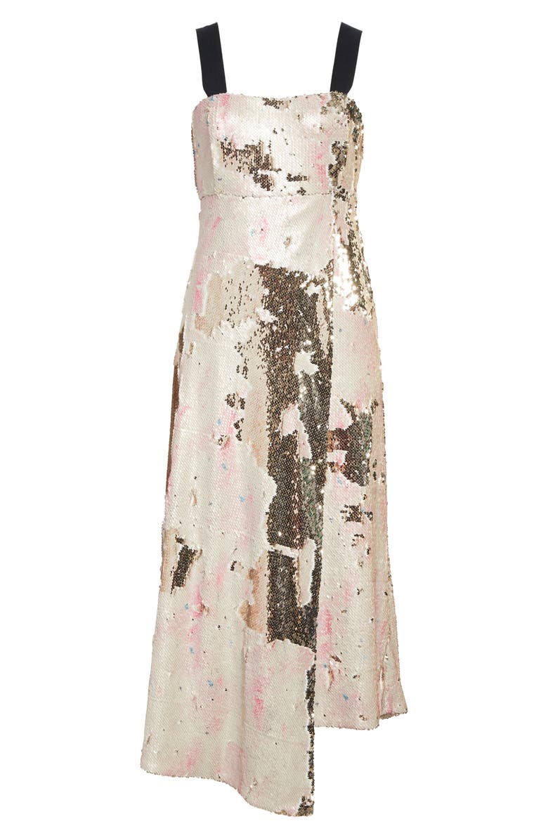 Rachel Comey Slacken Sequined Dress, Alternate, color, 