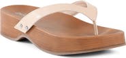 Seychelles Dreaming Out Loud Platform Flip Flop
