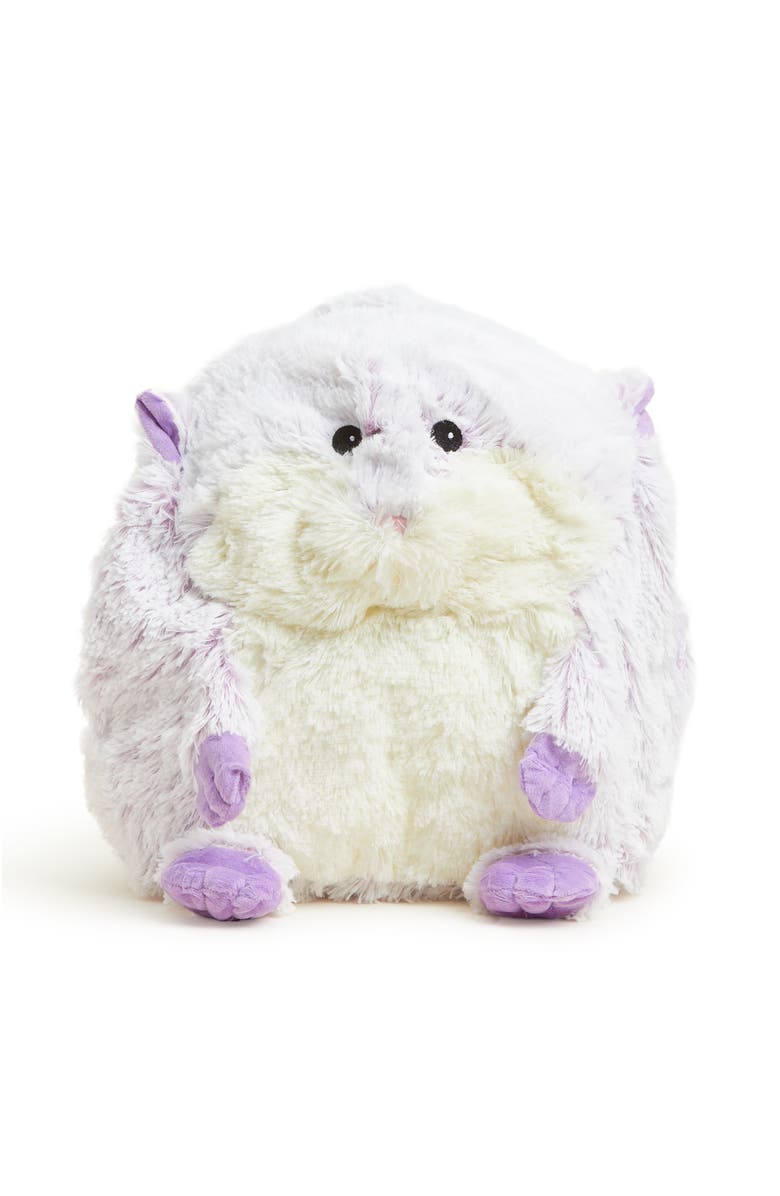 Warmies Supersized Hamster Hand Warmer Plush Toy, Alternate, color, Lt/Pastel Purple
