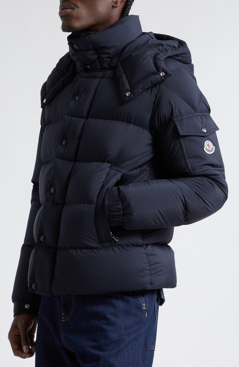 Moncler Vezere Quilted Down Jacket, Alternate, color, Obsidian Blue