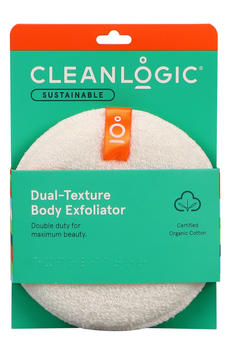 CLEANLOGIC Dual Texture Body Exfoliator, Alternate, color,