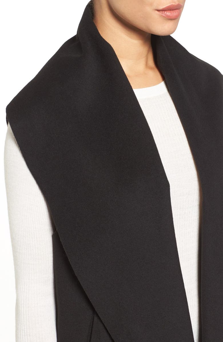 Halogen<sup>®</sup> 'Waterfall' Drape Front Vest, Alternate, color, 