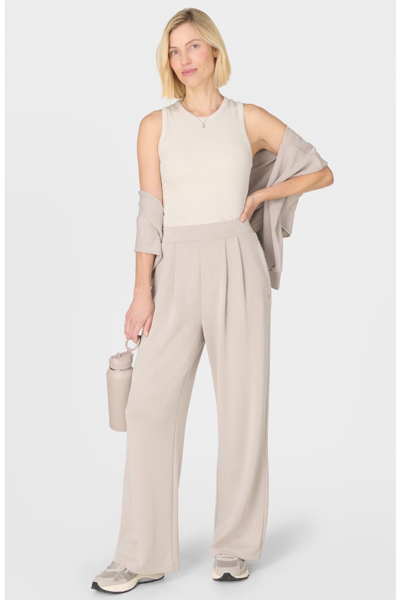 Sand Wash Wide Leg Pants, Alternate, color, DUSK BEIGE