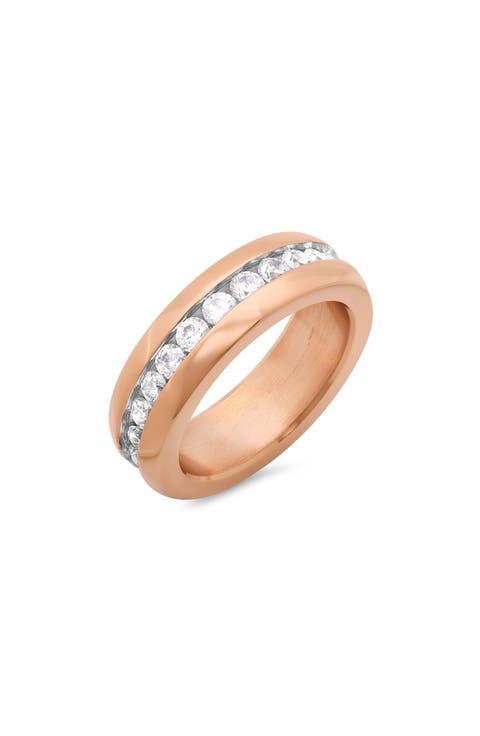 Simulated Diamond Eternity Band