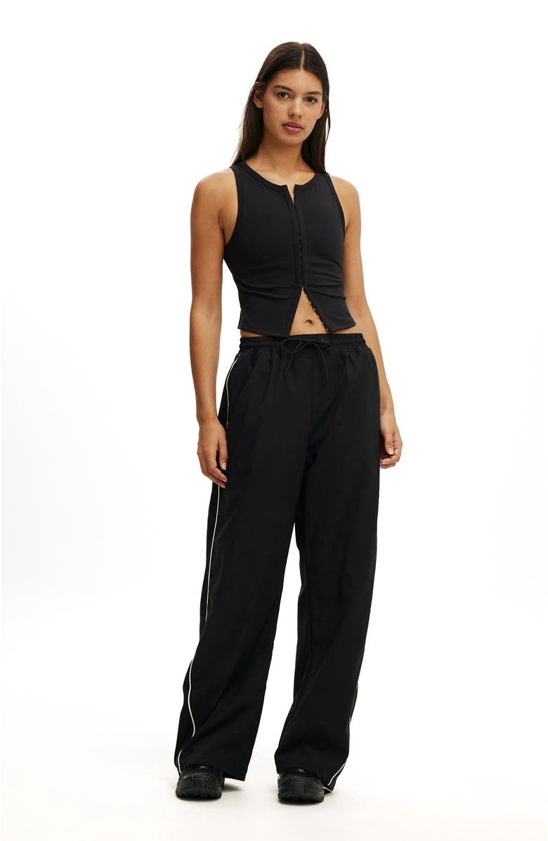 COTTON ON BODY Women's Active Ultra Soft Corset Tank, Alternate, color, Black