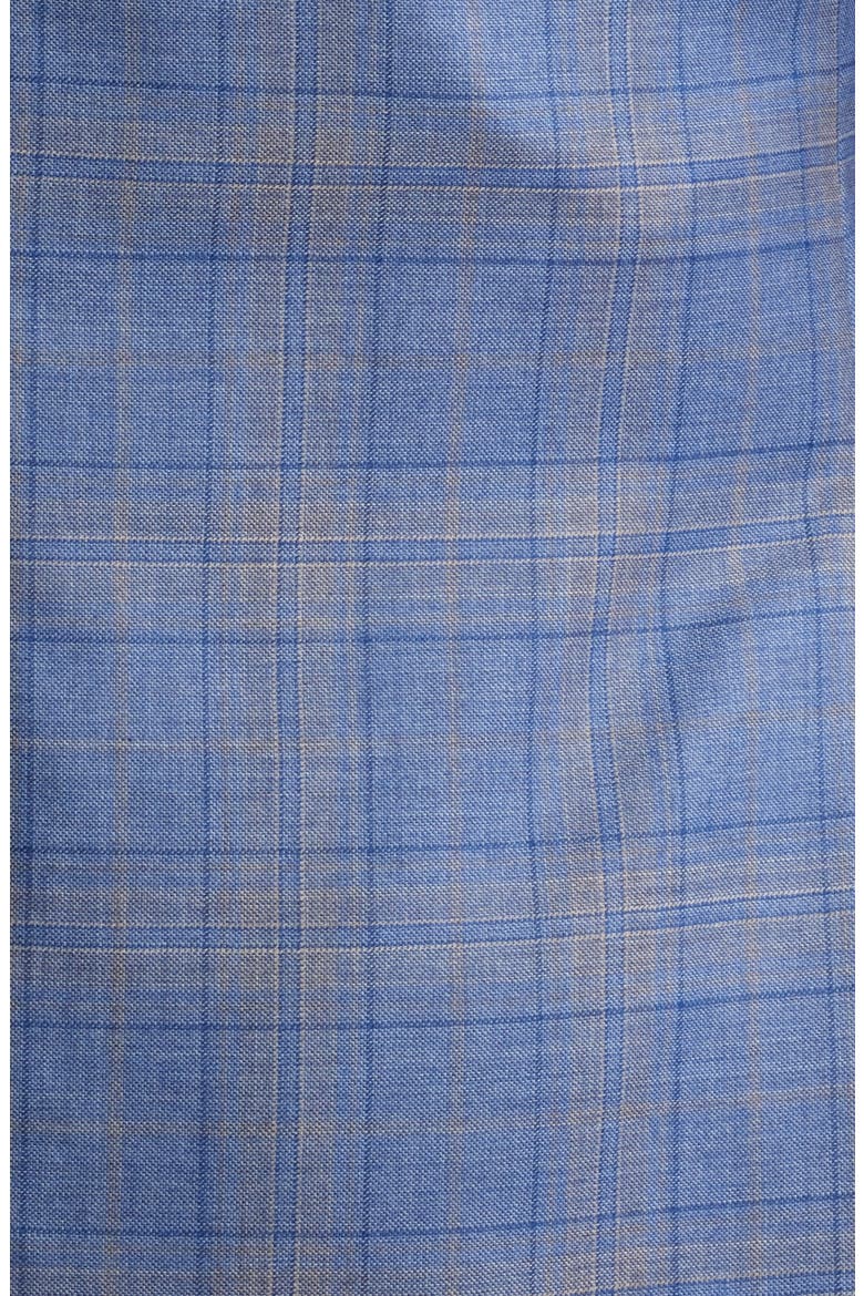 Flynn Classic Fit Plaid Wool Sport Coat, Alternate, color, LIGHT BLUE