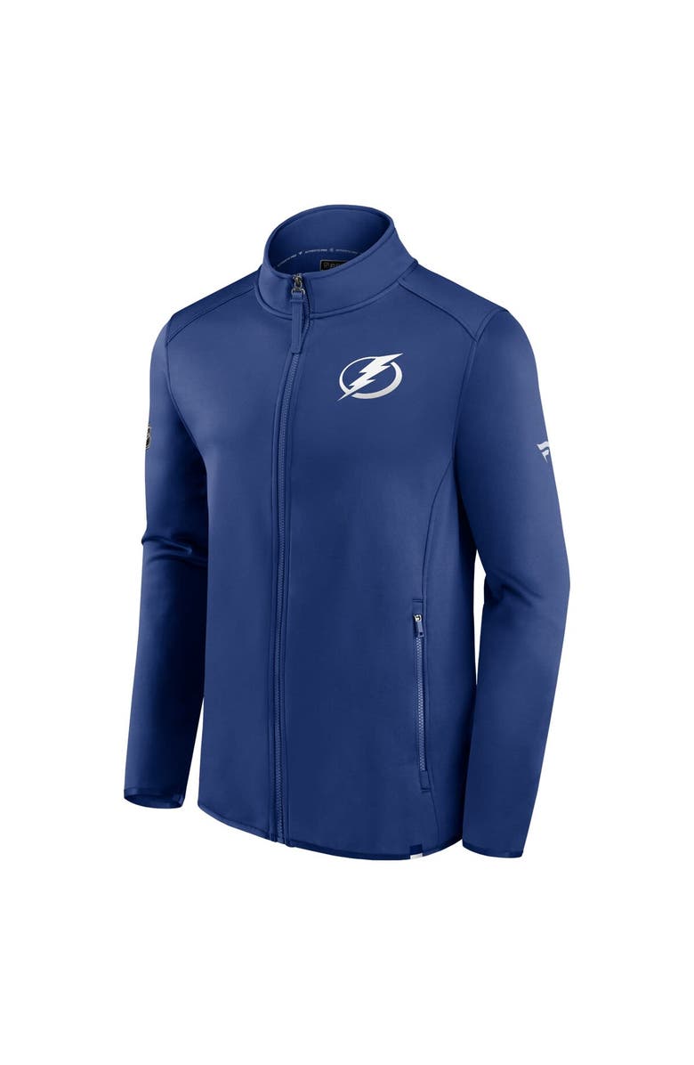 FANATICS Men's Fanatics Blue Tampa Bay Lightning Authentic Pro Full-Zip Jacket, Alternate, color, Blue