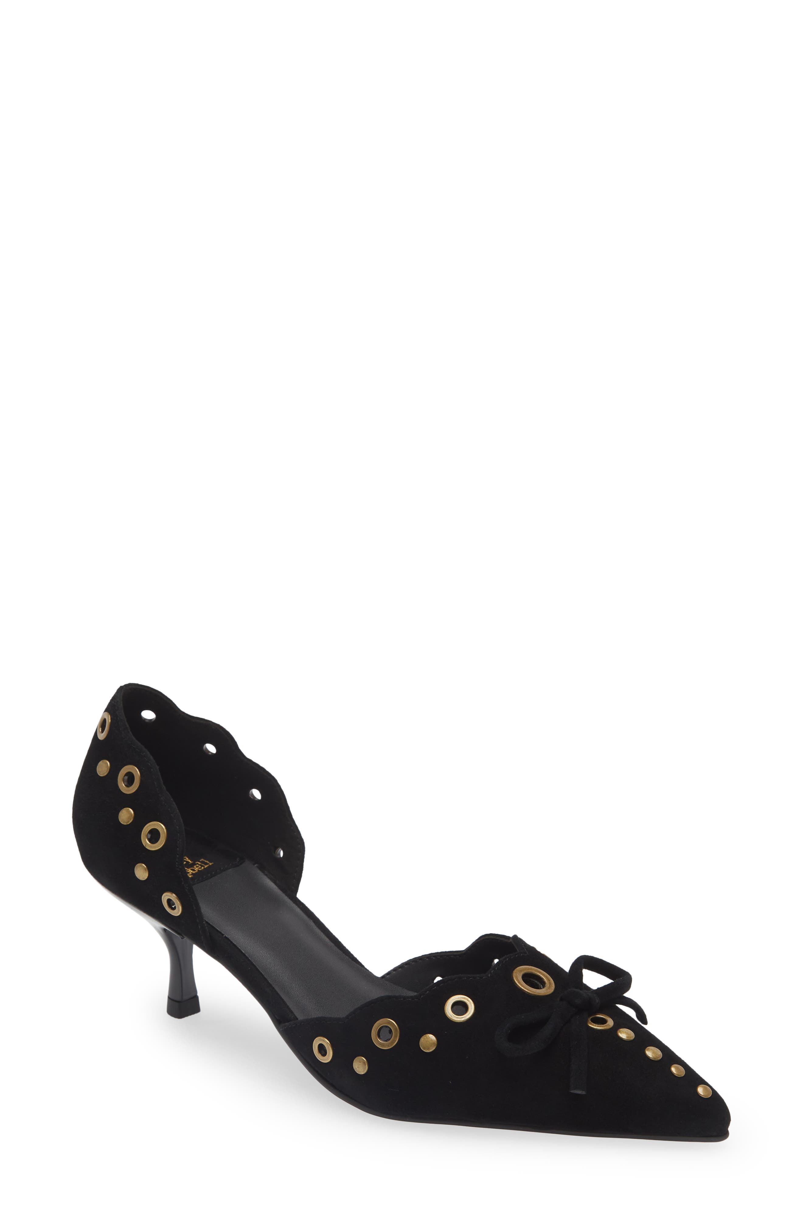 Jeffrey Campbell Gratified Kitten Heel d'Orsay Pump, Main, color, 