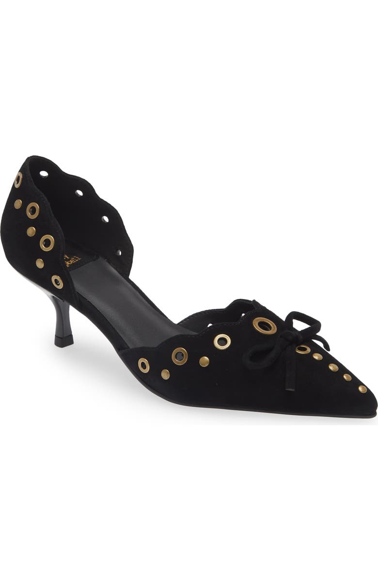 Jeffrey Campbell Gratified Kitten Heel d'Orsay Pump, Main, color,