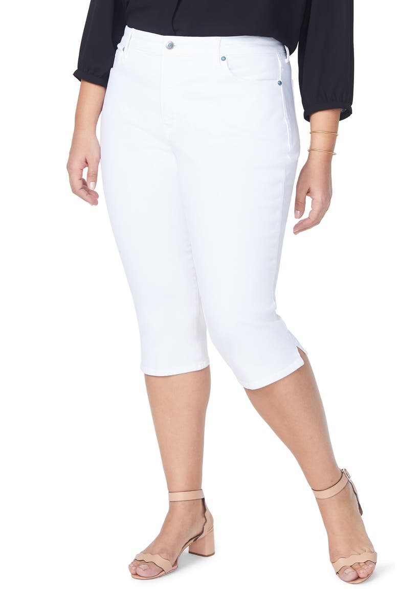Skinny Capri Jeans, Main, color, OPTIC WHITE