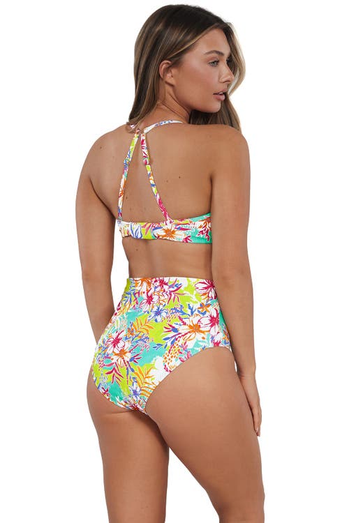 SUNSETS SUNSETS CAPRI HIGH WAIST BIKINI SWIM BOTTOMS