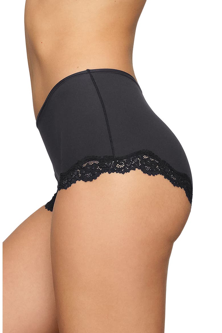 Fits Everybody Lace Boy Short, Alternate, color, ONYX
