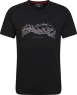 Mountain Warehouse Tech Mountains Natural T-Shirt