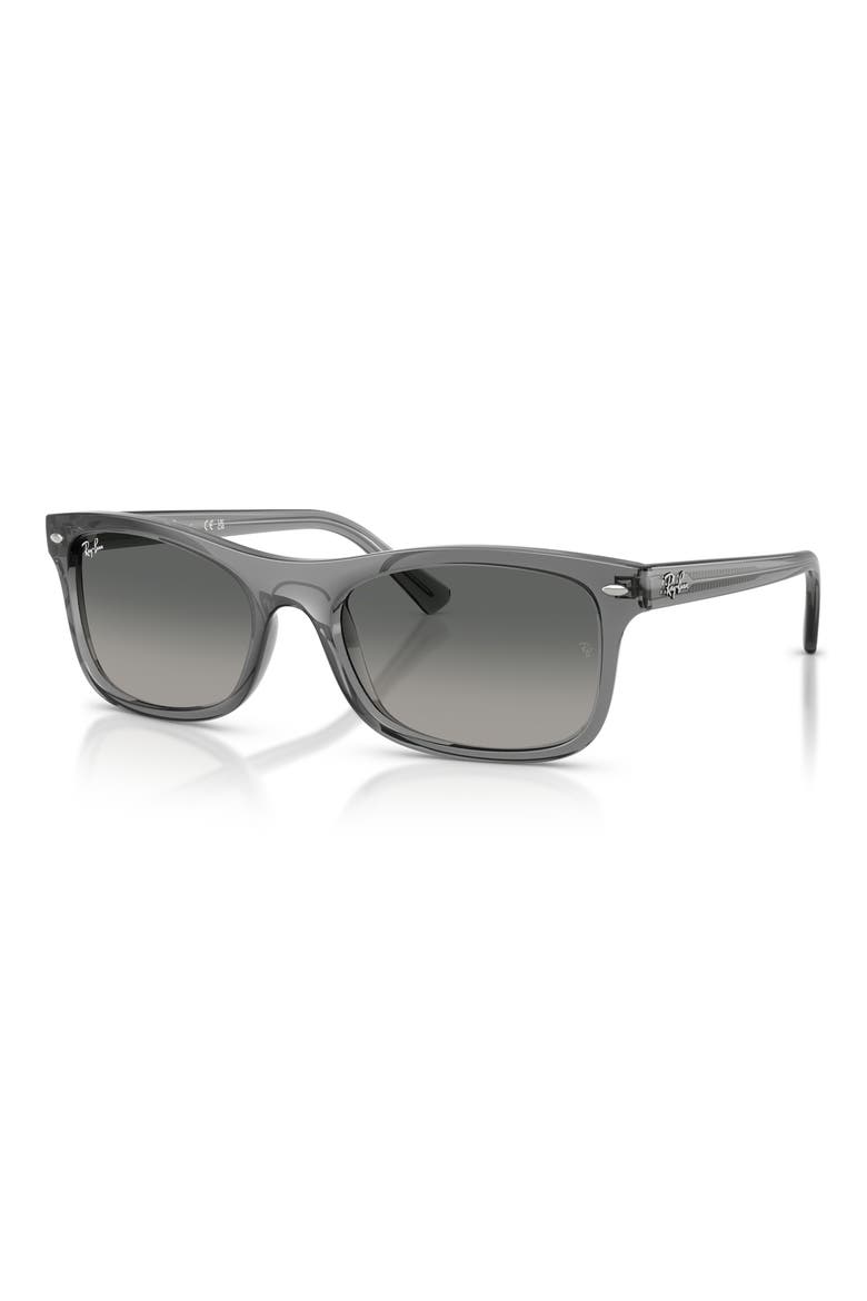 Square Sunglasses, Alternate, color, GREY / GREY GRADIENT