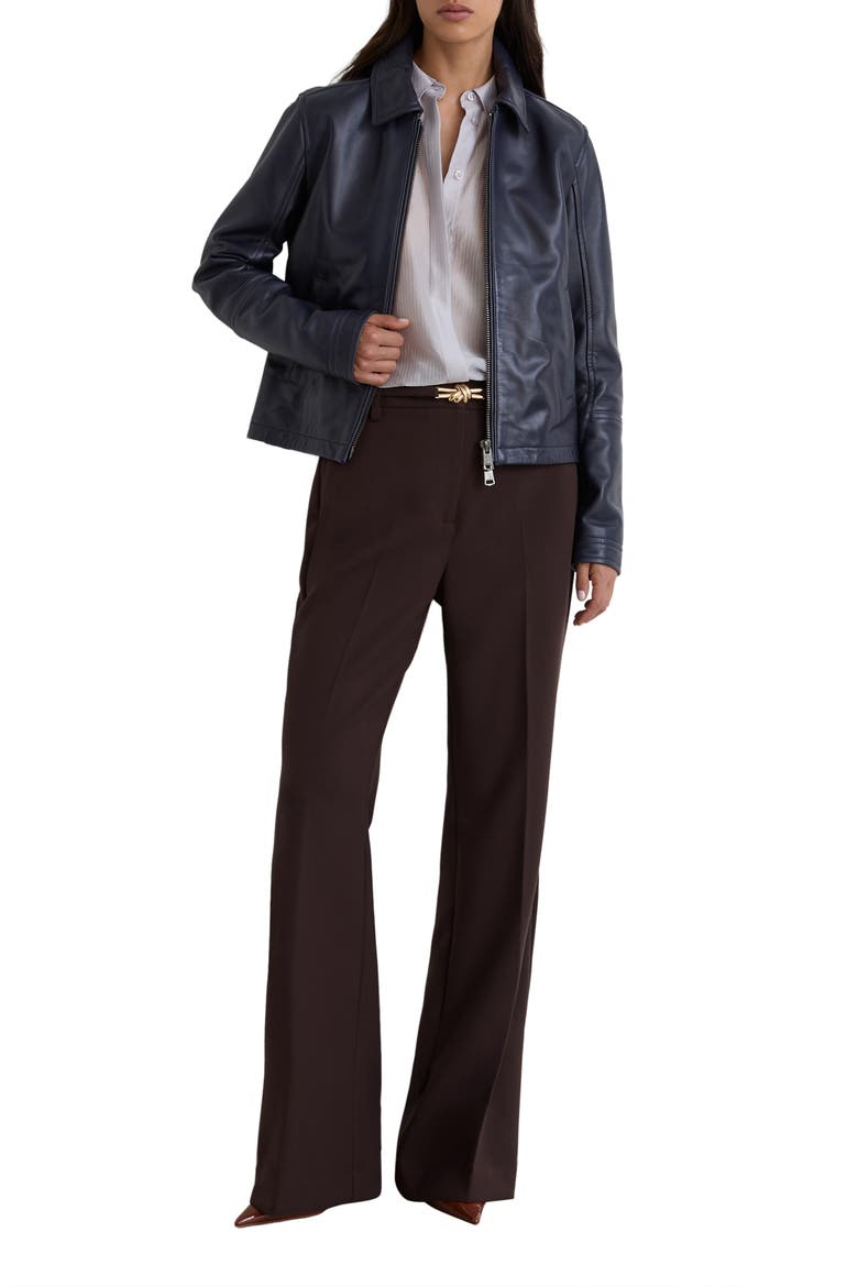 Leona Wide Leg Pants, Alternate, color, GRAPE
