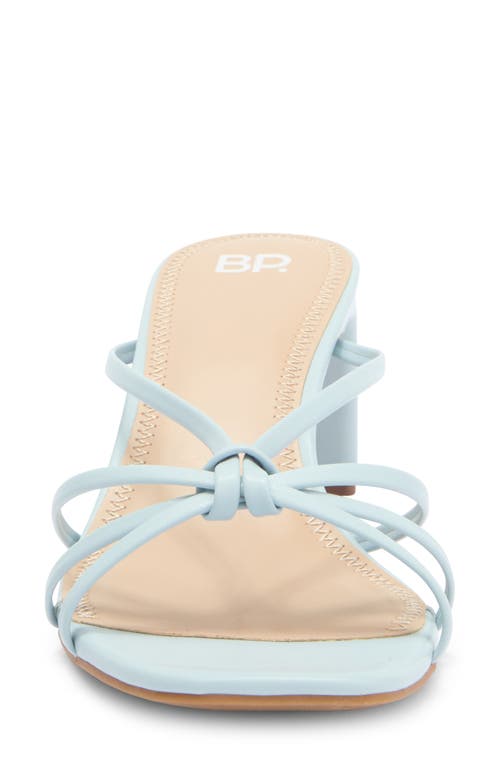 Bp. Karsyn Strappy Slide Sandal In Blue