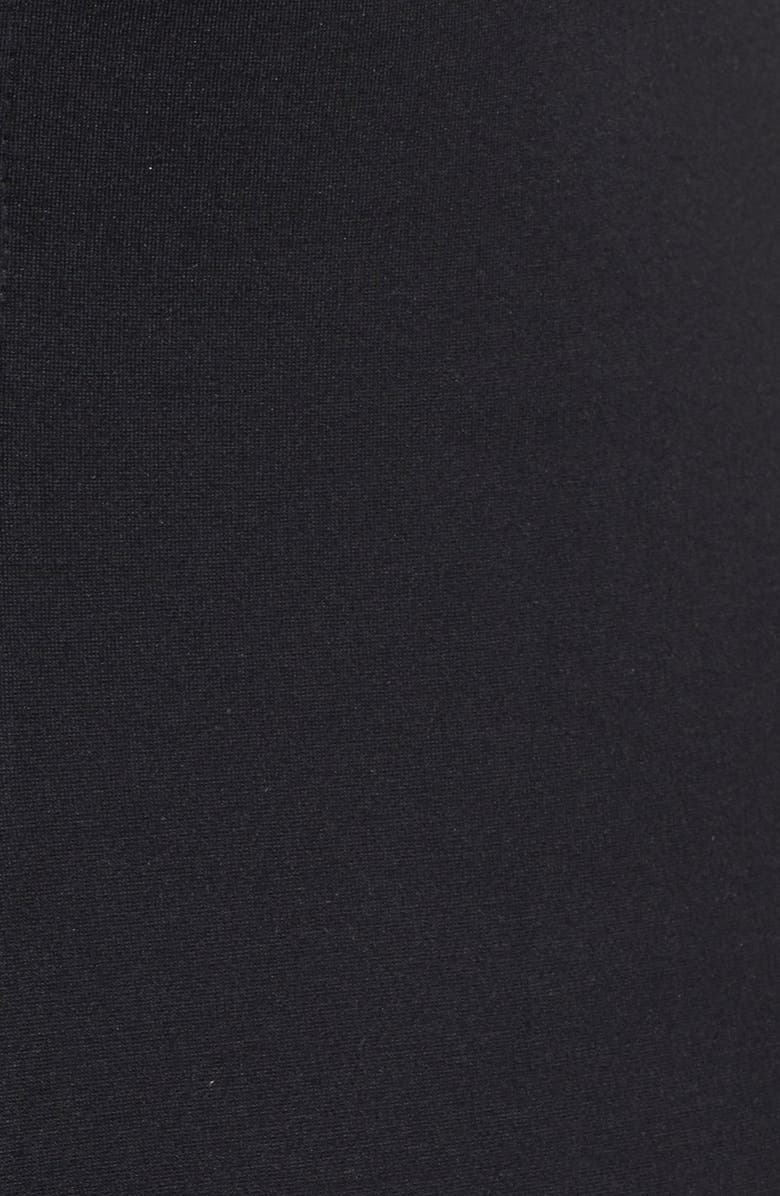 ASTR the Label ASTR Mesh Insert Fit & Flare Dress, Alternate, color, 