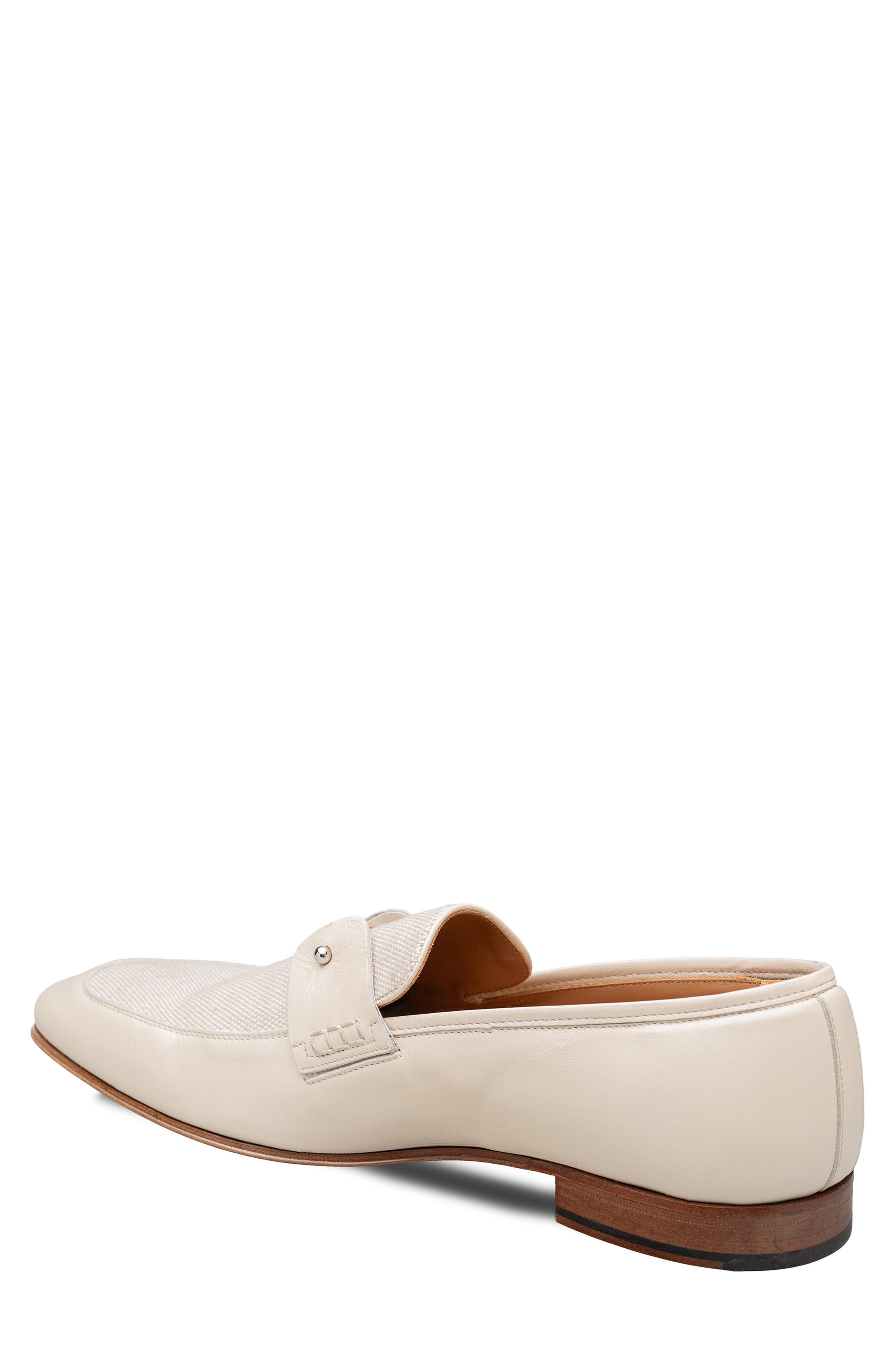 Soana Loafer, Alternate, color, BONE