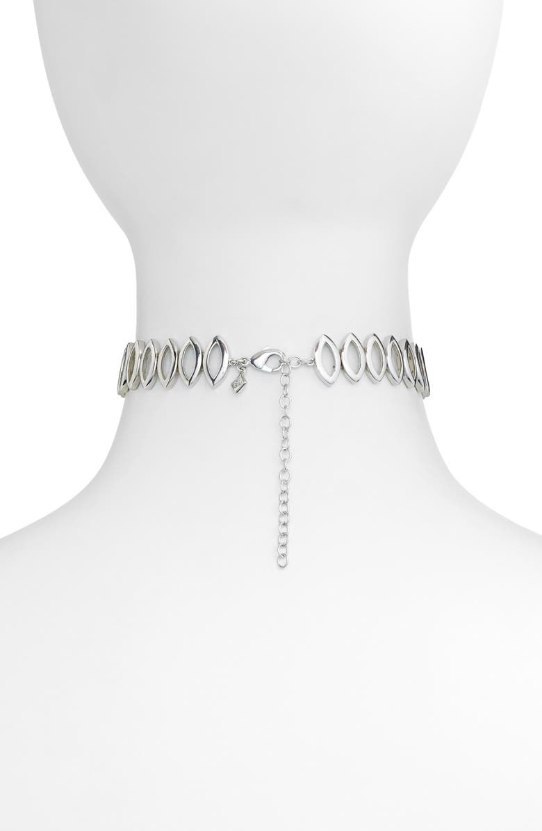 Rebecca Minkoff Navette Choker Necklace, Alternate, color, 