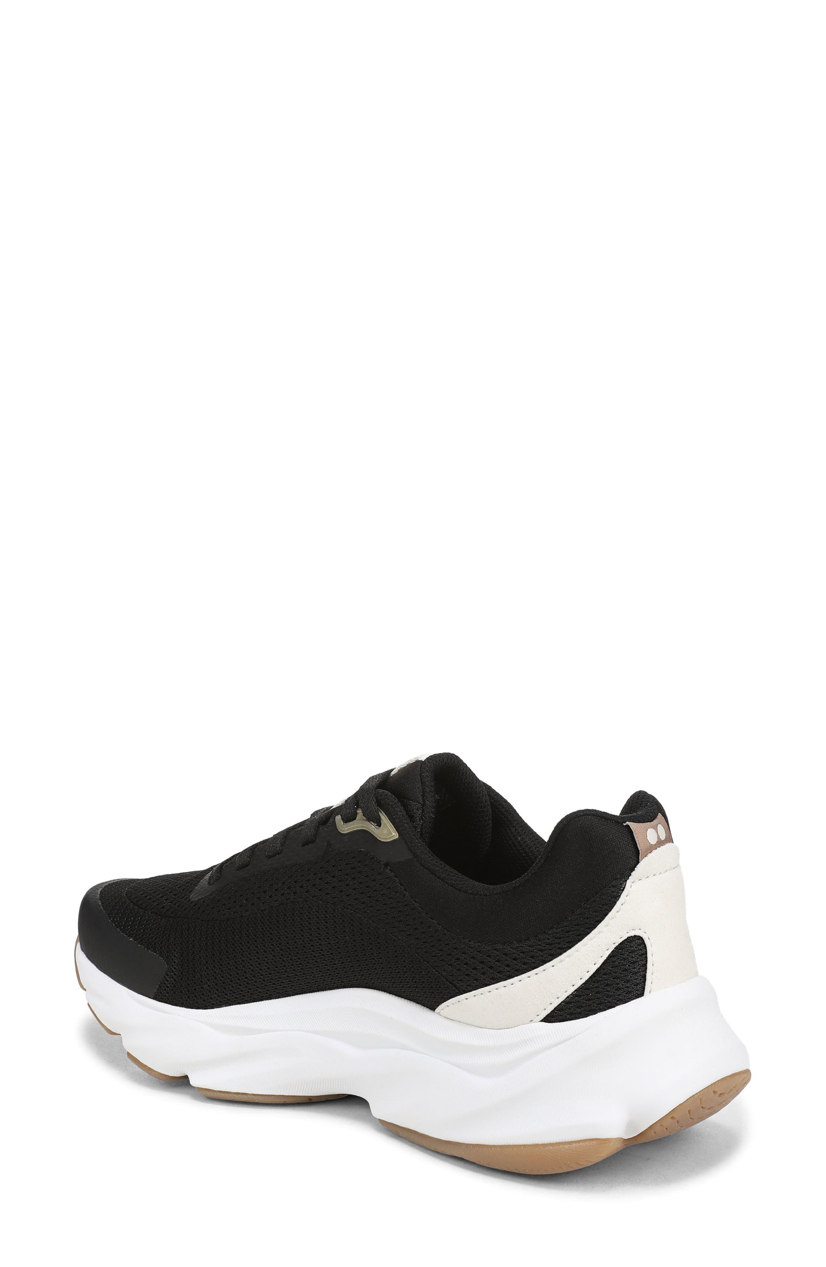 Rezorb Max Classic Walking Sneaker, Alternate, color, BLACK